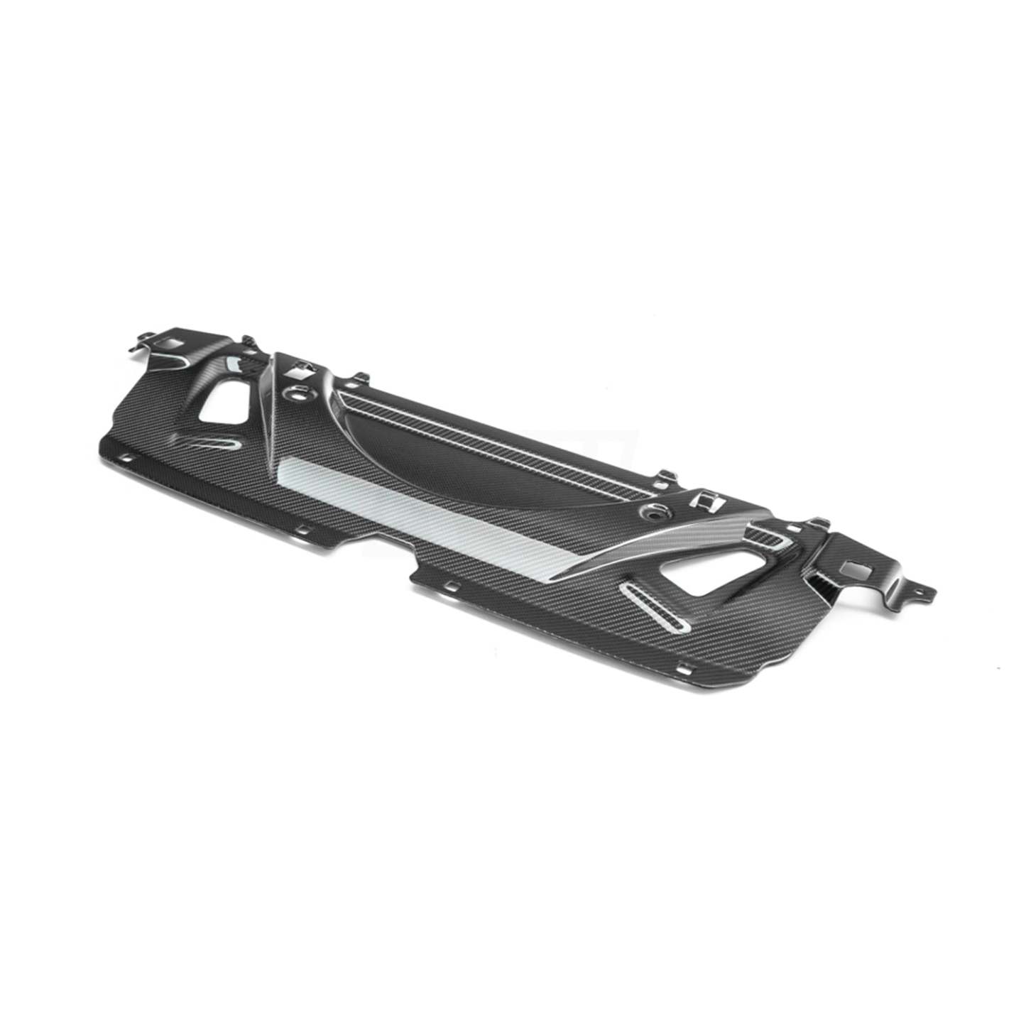 MHC+ BMW G90 & G99 M5 Full Replacement Radiator Cooling Shroud Slam Panel In Pre Preg Carbon Fibre-CCO