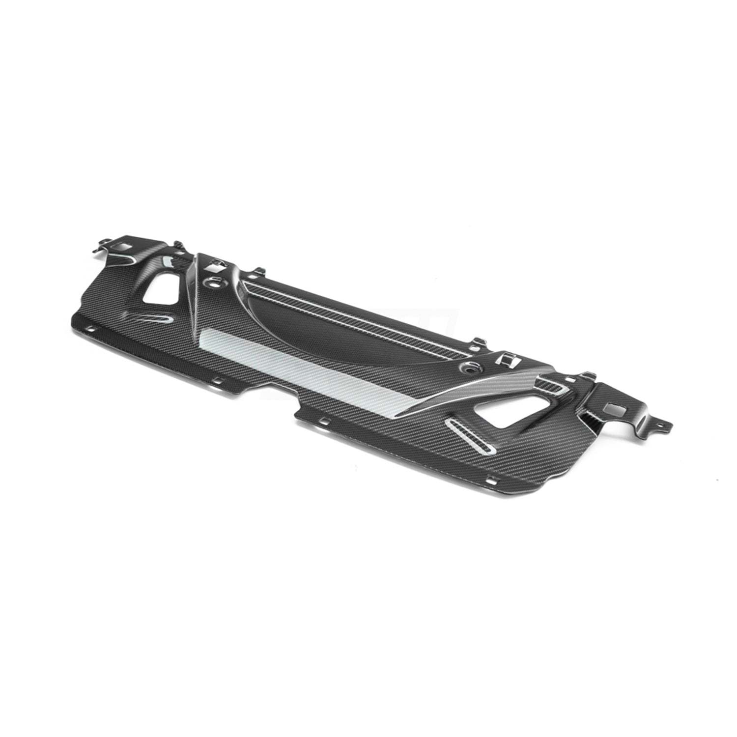 MHC+ BMW G90 & G99 M5 Full Replacement Radiator Cooling Shroud Slam Panel In Pre Preg Carbon Fibre-CCO