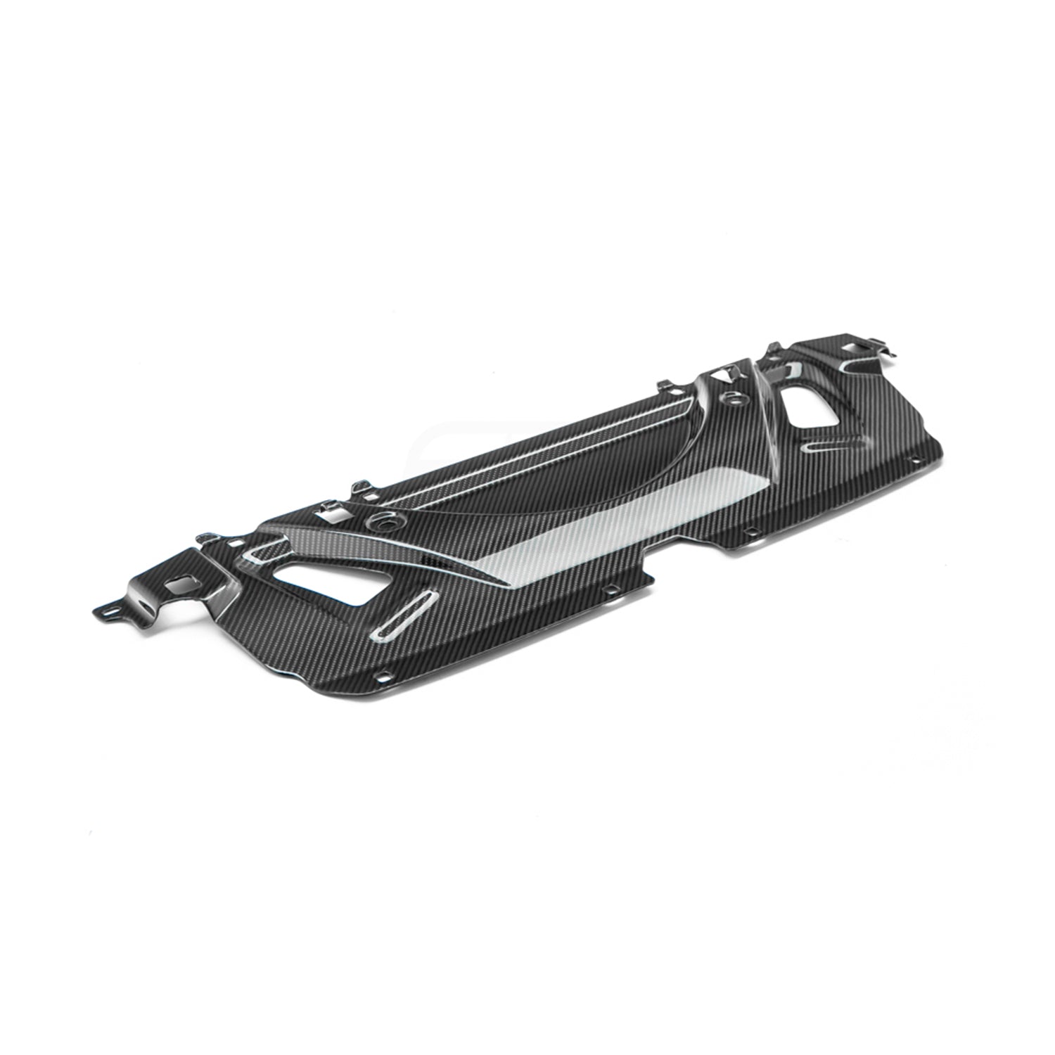 MHC+ BMW G90 & G99 M5 Full Replacement Radiator Cooling Shroud Slam Panel In Pre Preg Carbon Fibre-CCO