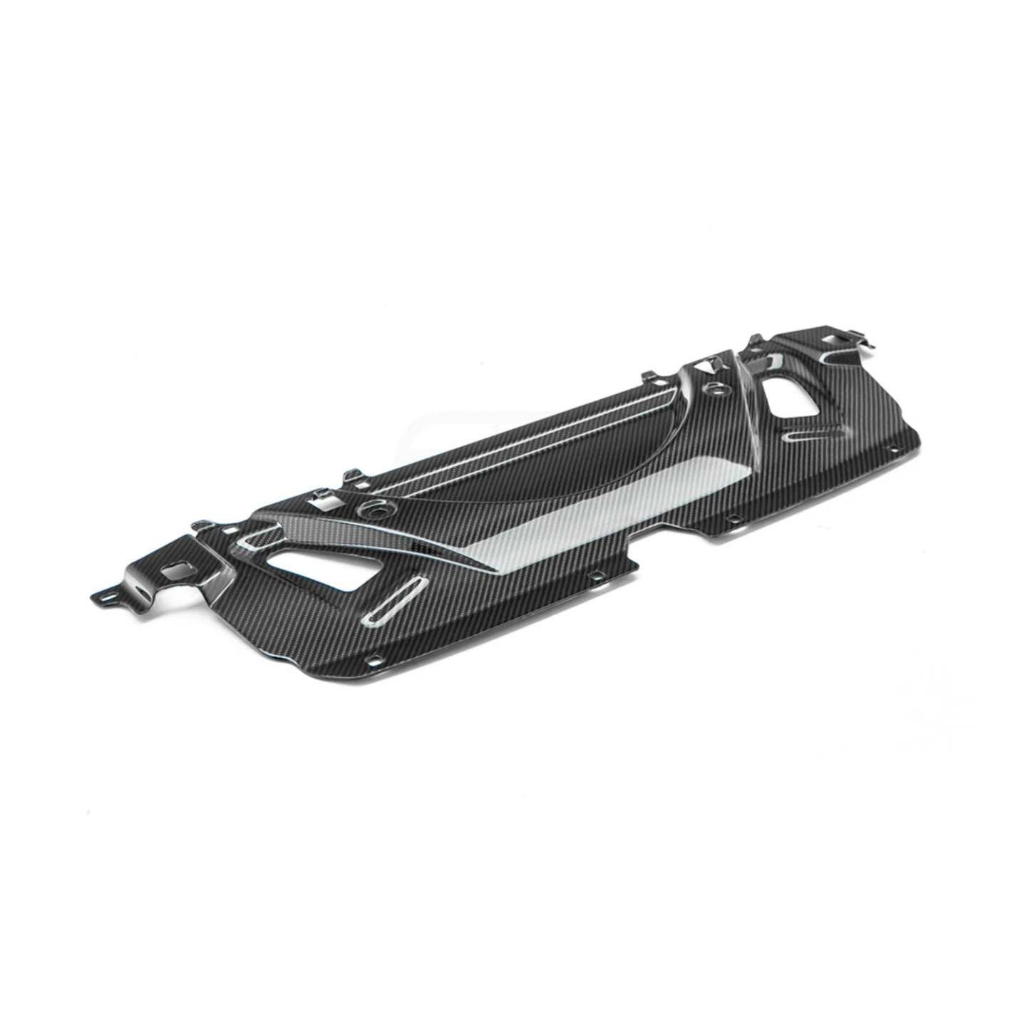 MHC+ BMW G90 & G99 M5 Full Replacement Radiator Cooling Shroud Slam Panel In Pre Preg Carbon Fibre-CCO