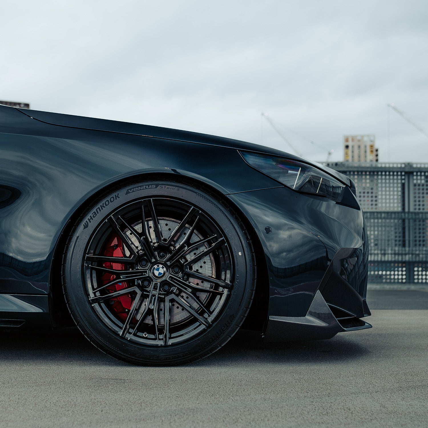 MHC+ BMW G90 & G99 M5 Performance Style Front Splitter In Pre Preg Carbon Fibre-CCO