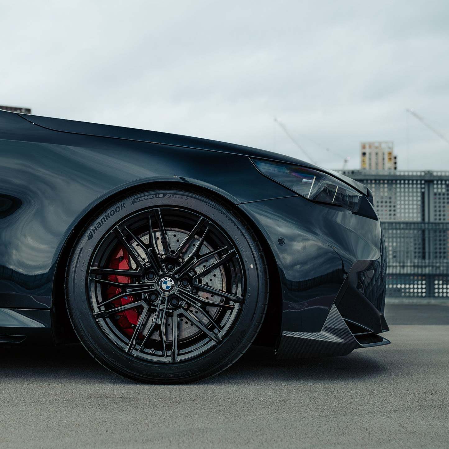 MHC+ BMW G90 & G99 M5 Performance Style Front Splitter In Pre Preg Carbon Fibre-CCO