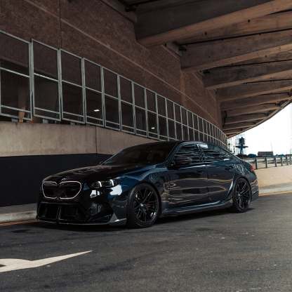MHC+ BMW G90 & G99 M5 Performance Style Front Splitter In Pre Preg Carbon Fibre-CCO