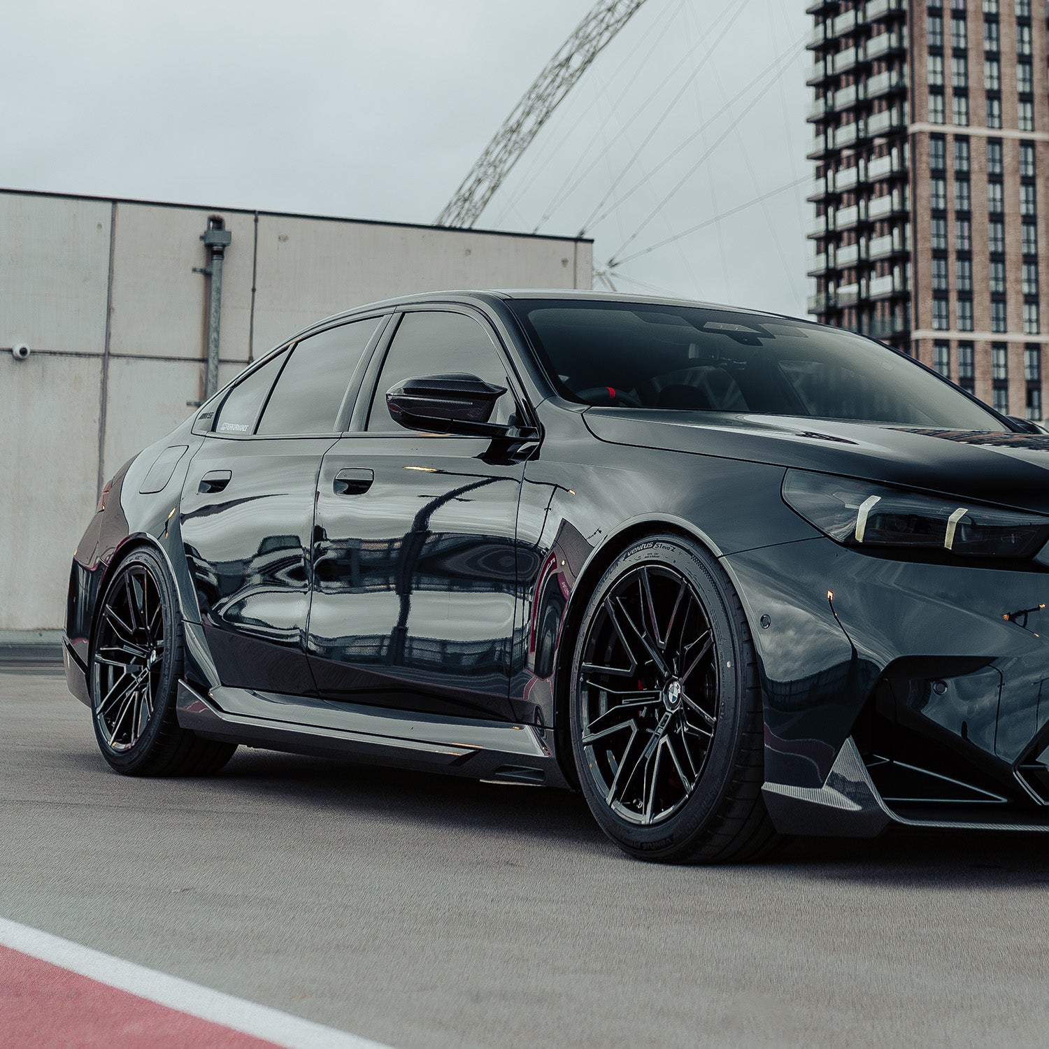 BMW G90 & G99 M5 Performance Style Side Skirts In Pre Preg Carbon Fiber-CCO