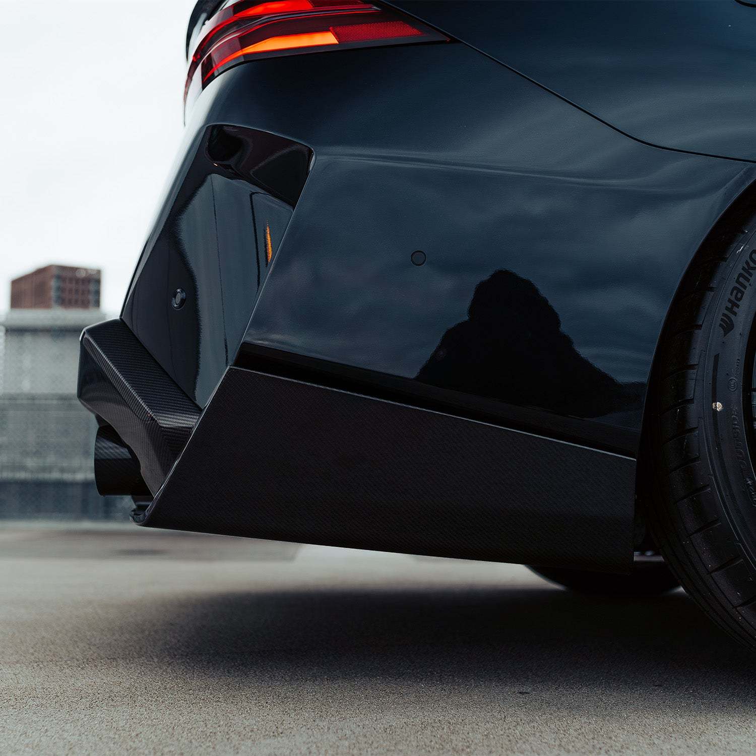 MHC+ BMW G90 & G99 M5 Performance Style Rear Diffuser In Pre Preg Carbon Fibre-CCO