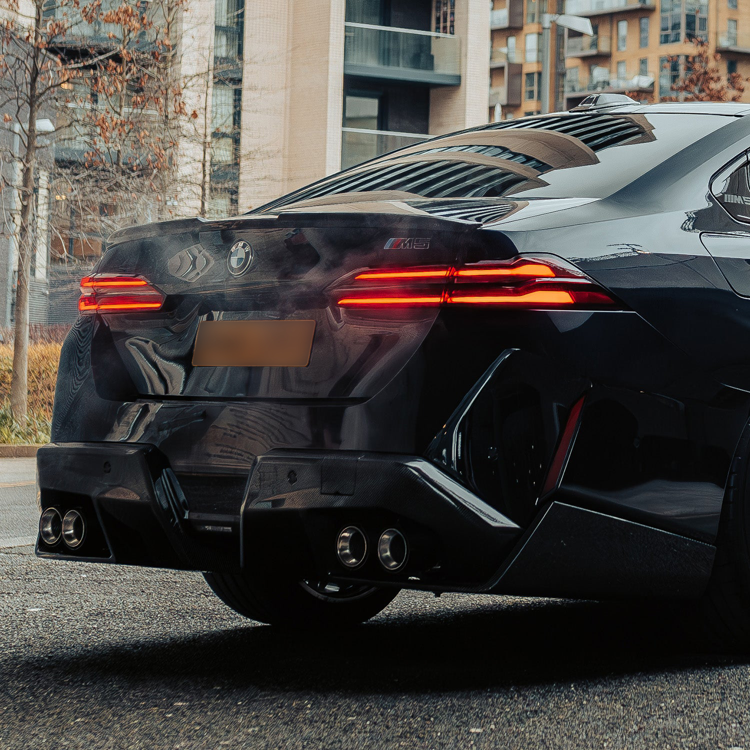 M5 Performance Style Rear Spoiler Carbon Fiber For BMW G90 M5