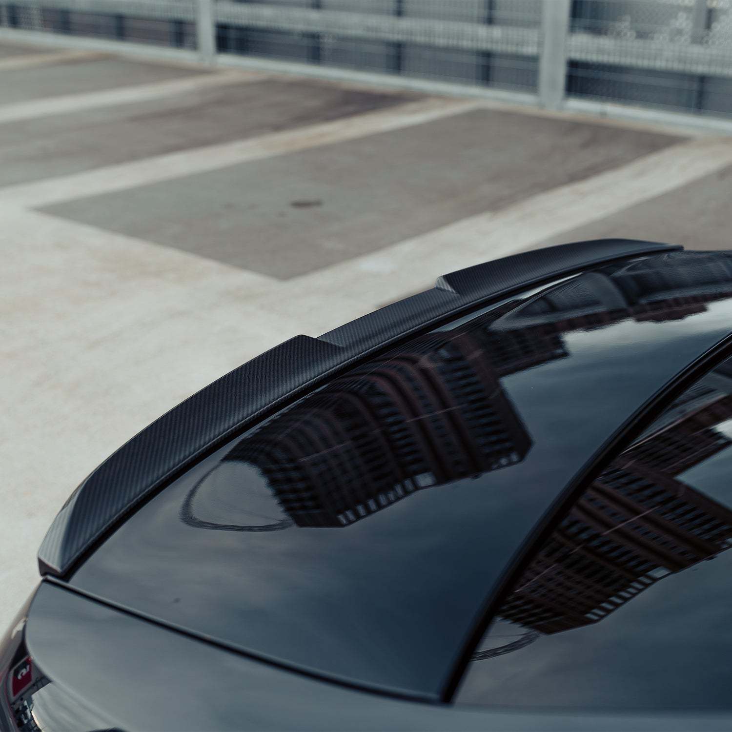 MHC+ BMW G90 M5 Performance Style Rear Spoiler In Pre Preg Carbon Fibre-CCO