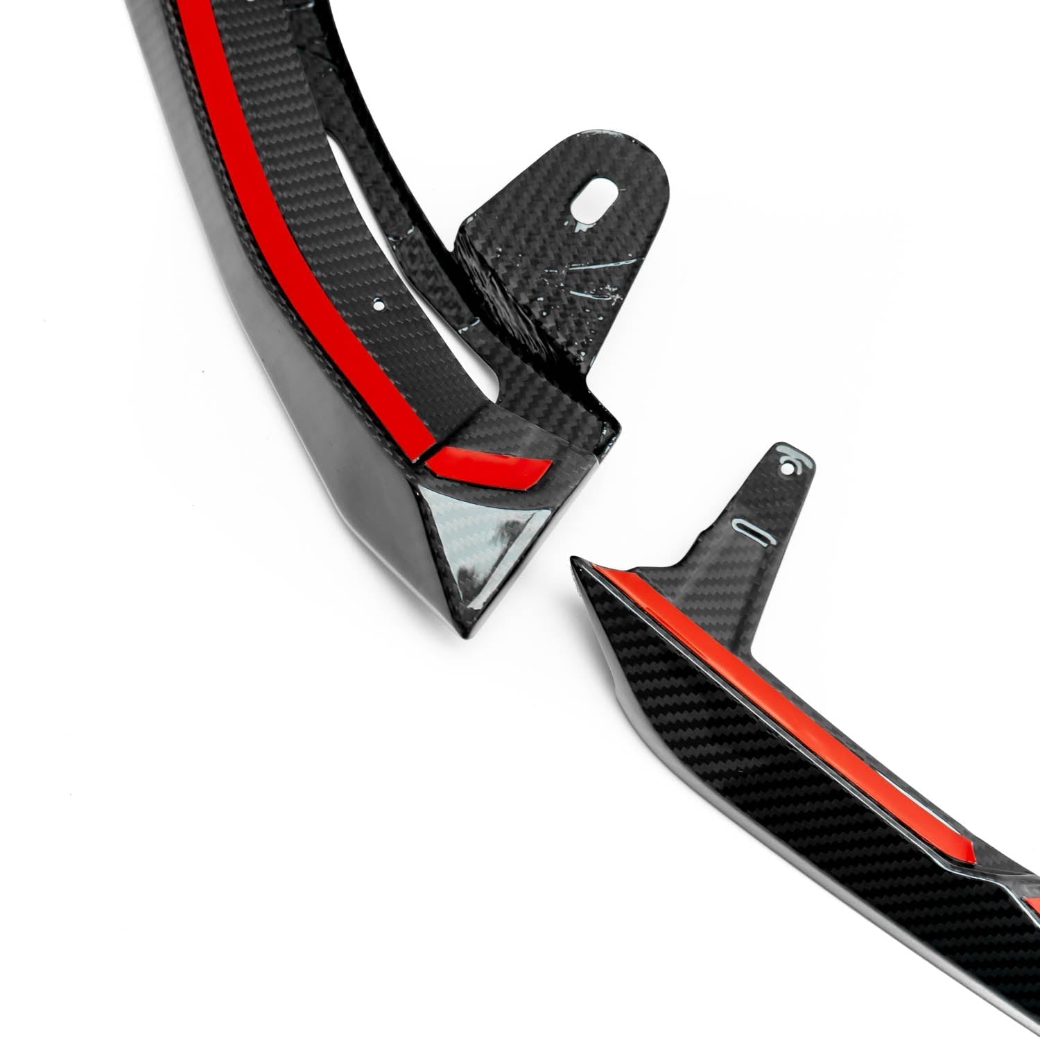 MHC+ BMW M240i Performance Style Front Splitter In Pre Preg Carbon Fibre (G42)-CCO