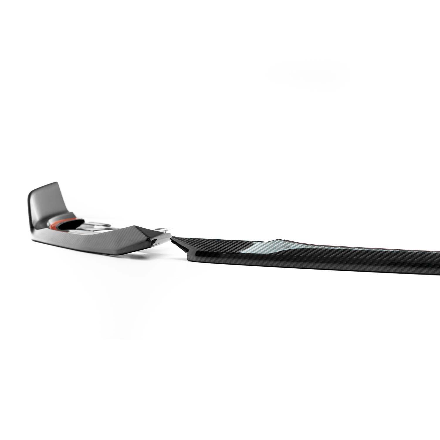 MHC+ BMW M240i Performance Style Front Splitter In Pre Preg Carbon Fibre (G42)-CCO