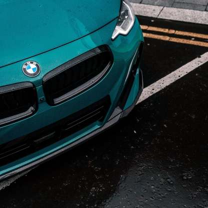 MHC+ BMW M240i Performance Style Front Splitter In Pre Preg Carbon Fibre (G42)-CCO