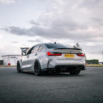 MHC+ BMW M3 'M4 Style' Rear Spoiler In Pre-Preg Carbon Fibre (G80)-CCO