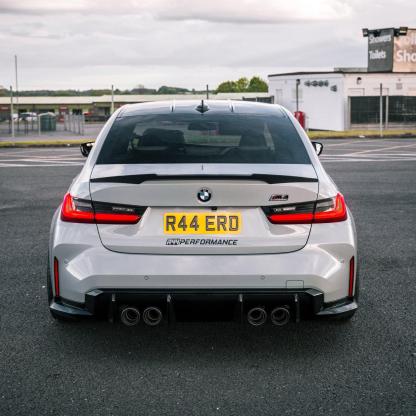 MHC+ BMW M3 'M4 Style' Rear Spoiler In Pre-Preg Carbon Fibre (G80)-CCO