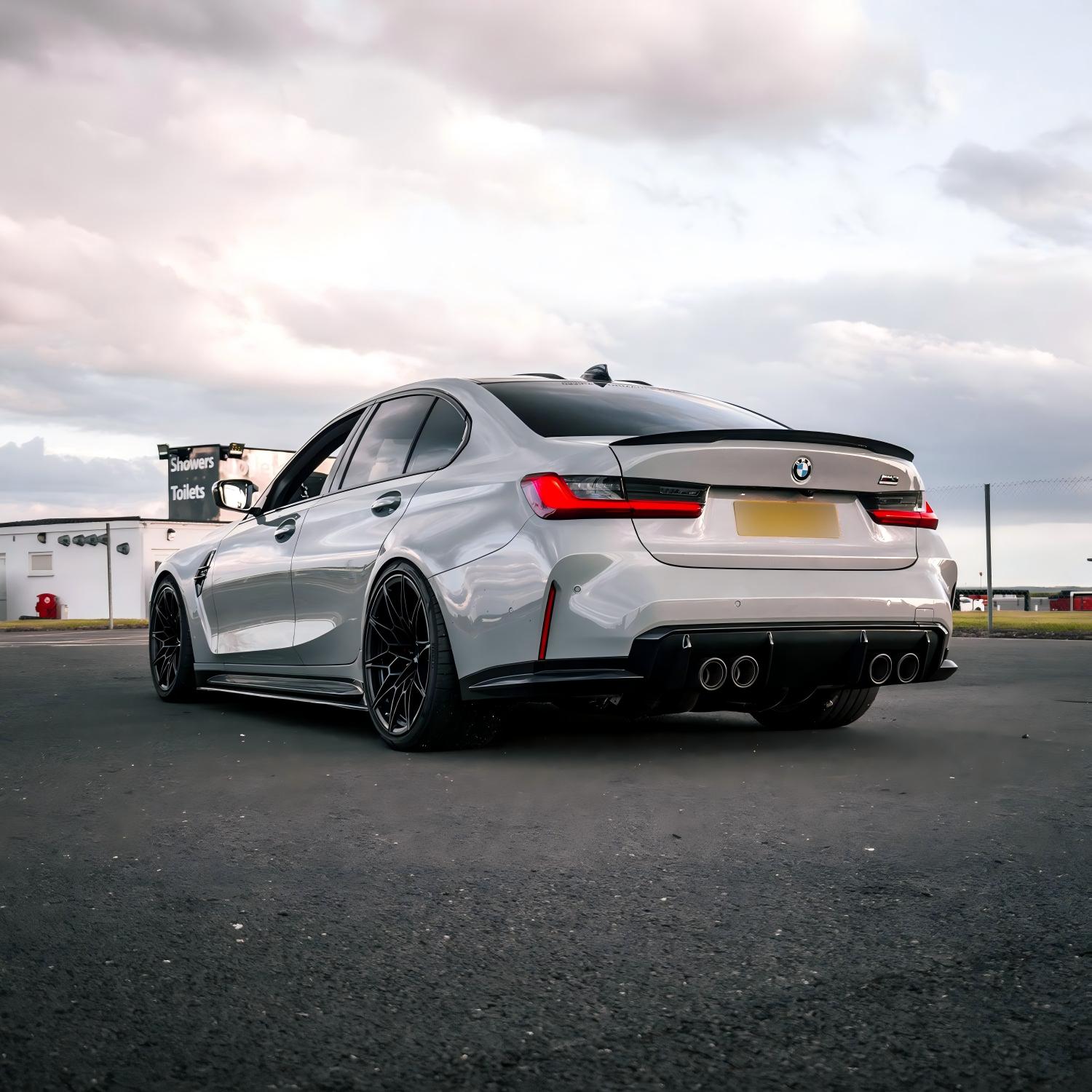 MHC+ BMW M3 Performance Style Rear Spoiler In Pre Preg Carbon Fibre (G80)-CCO