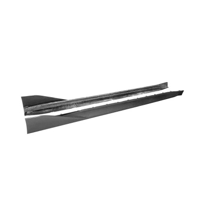MHC+ BMW M3 Performance Style Side Skirts In Pre Preg Carbon Fibre (G80)-CCO