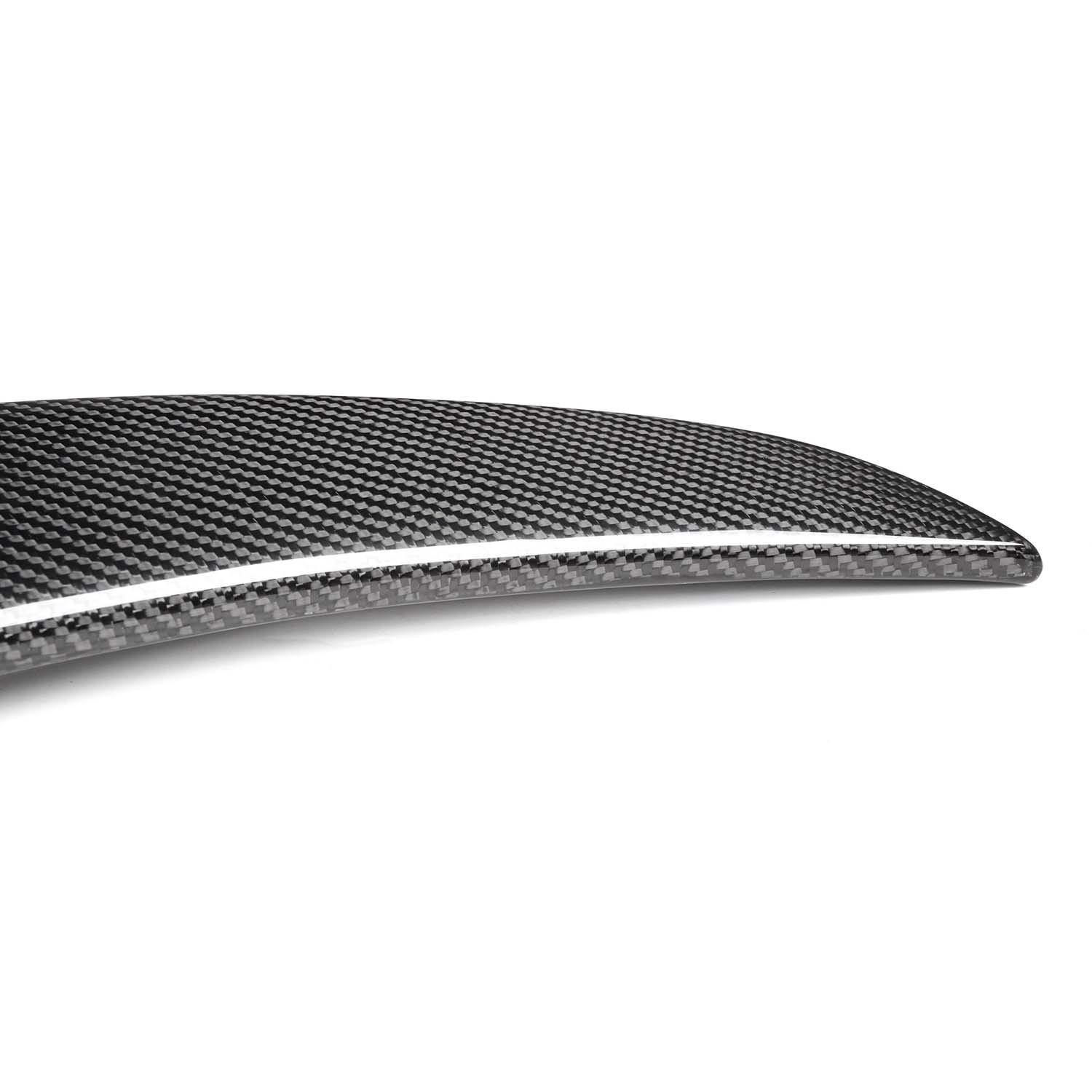 MHC BMW M3/3 Series V Style Rear Spoiler In Gloss Carbon Fibre (F80/F30)-CCO