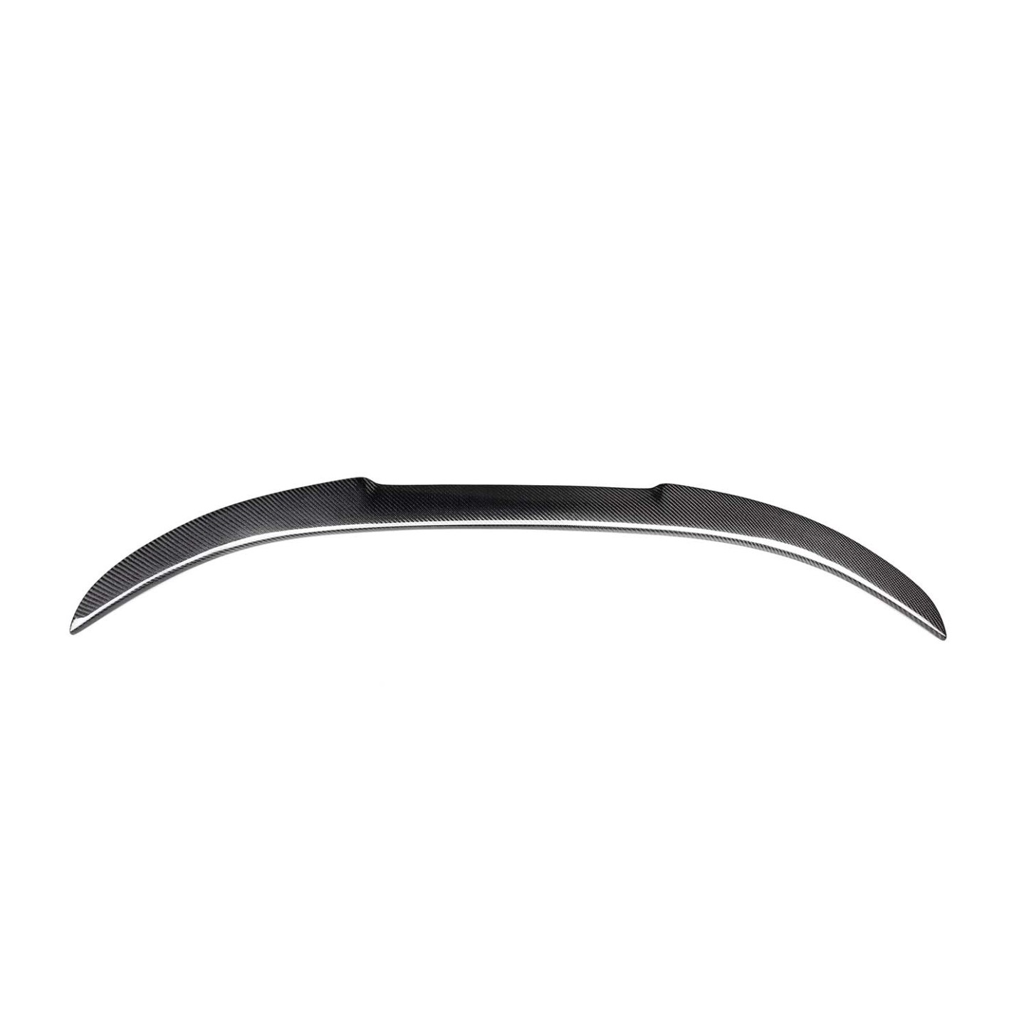 MHC BMW M3/3 Series V Style Rear Spoiler In Gloss Carbon Fibre (F80/F30)-CCO