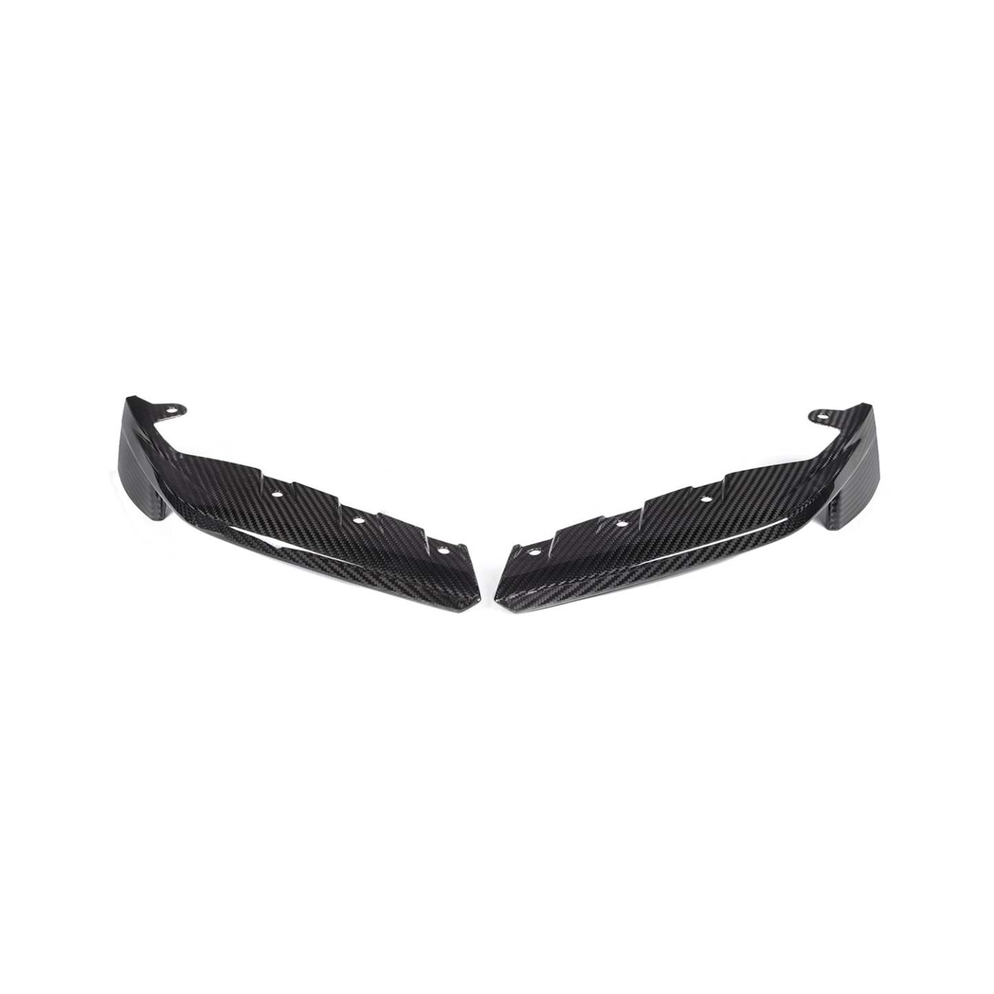 MHC+ BMW M3/M4 OEM Style Replacement Front Side Splitters In Pre Preg Carbon Fibre (G80/G81/G82/G83)-CCO
