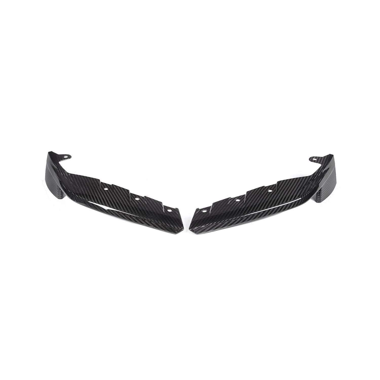 MHC+ BMW M3/M4 OEM Style Replacement Front Side Splitters In Pre Preg Carbon Fibre (G80/G81/G82/G83)-CCO