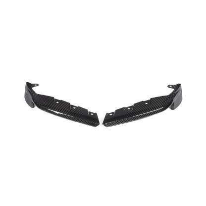 MHC+ BMW M3/M4 OEM Style Replacement Front Side Splitters In Pre Preg Carbon Fibre (G80/G81/G82/G83)-CCO