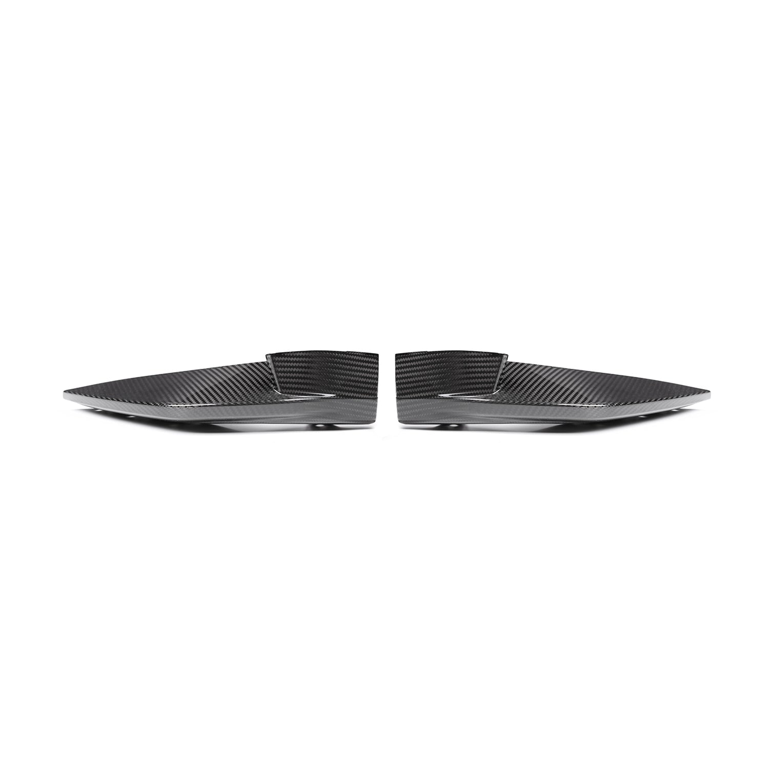 MHC+ BMW M3/M4 OEM Style Replacement Front Side Splitters In Pre Preg Carbon Fibre (G80/G81/G82/G83)-CCO