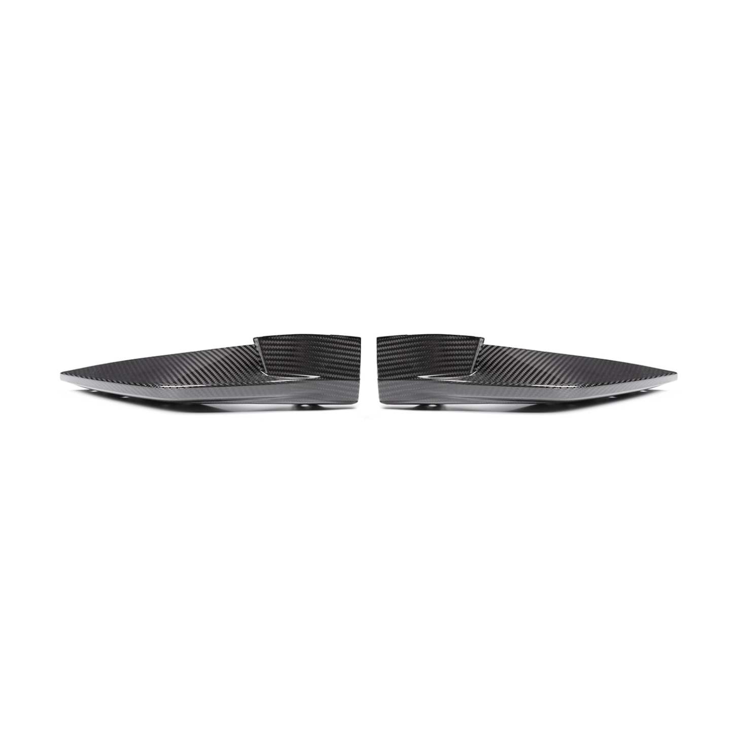 MHC+ BMW M3/M4 OEM Style Replacement Front Side Splitters In Pre Preg Carbon Fibre (G80/G81/G82/G83)-CCO