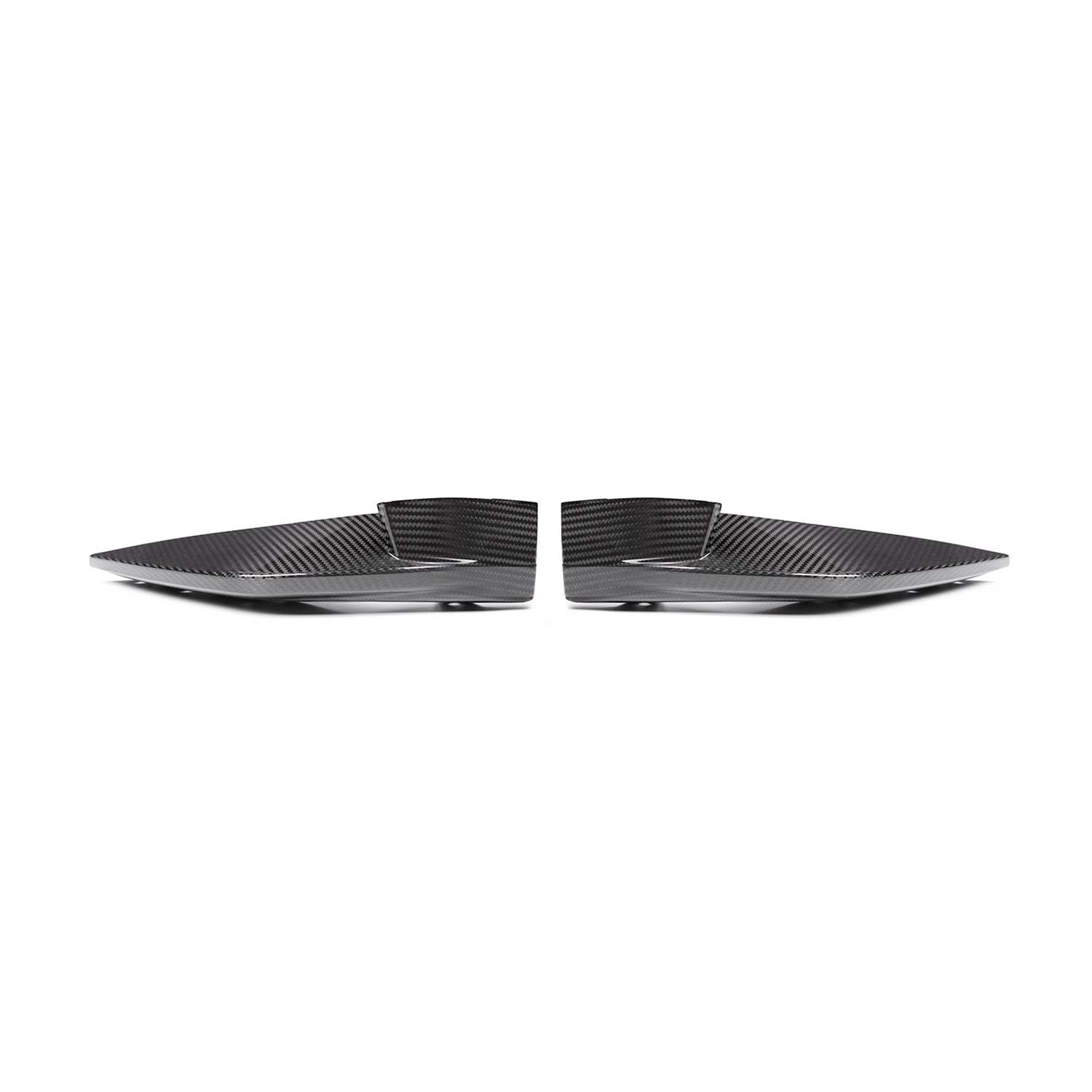 MHC+ BMW M3/M4 OEM Style Replacement Front Side Splitters In Pre Preg Carbon Fibre (G80/G81/G82/G83)-CCO