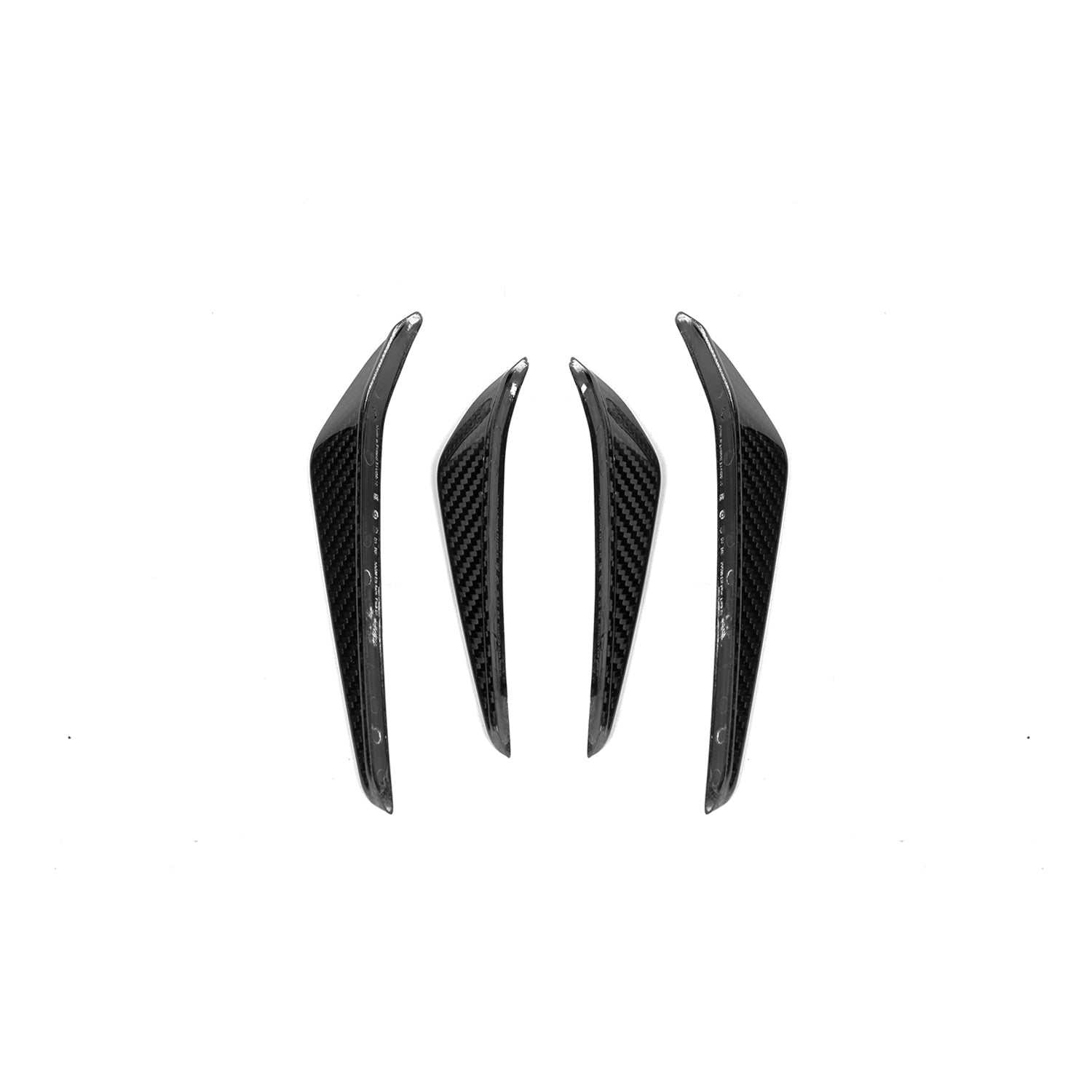 MHC+ BMW M3/M4 Performance Style Canards In Pre Preg Carbon Fibre (G80/G81/G82/G83)-CCO