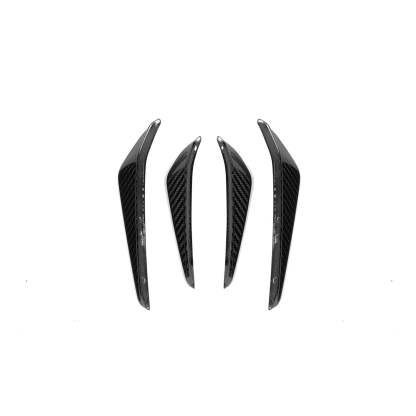 MHC+ BMW M3/M4 Performance Style Canards In Pre Preg Carbon Fibre (G80/G81/G82/G83)-CCO