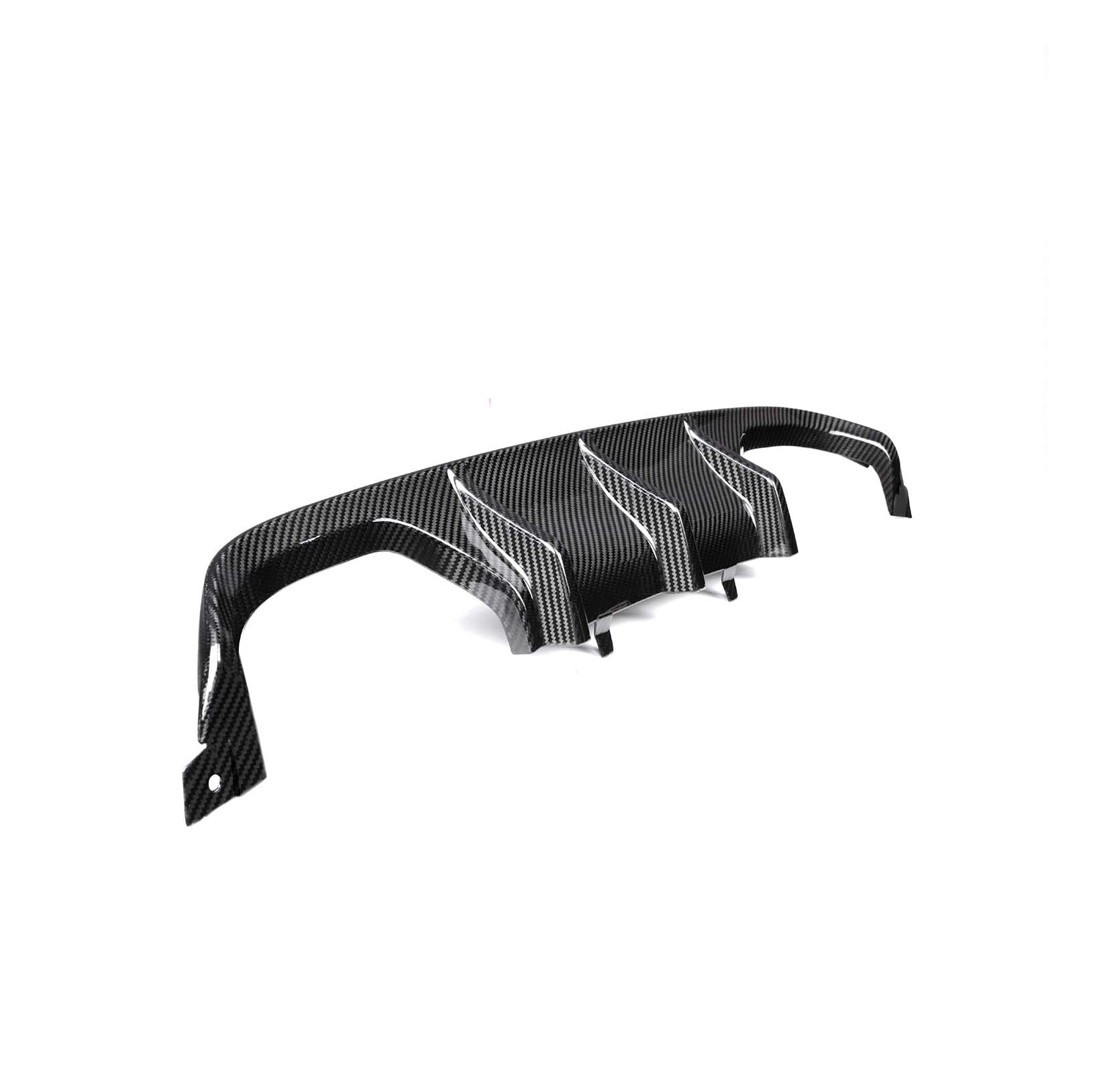 MHC+ BMW M3/M4 Performance Style Rear Diffuser In Gloss Pre Preg Carbon Fibre (F80/F82/F83)-CCO