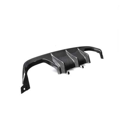 MHC+ BMW M3/M4 Performance Style Rear Diffuser In Gloss Pre Preg Carbon Fibre (F80/F82/F83)-CCO