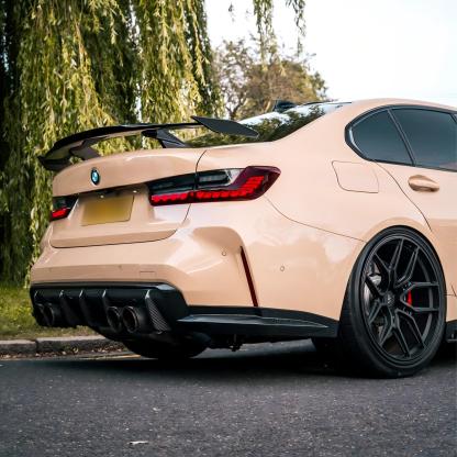 MHC+ BMW M2/M3/M4 Performance Style Rear Wing In Pre Preg Carbon Fibre (G80/G82/G87)-CCO