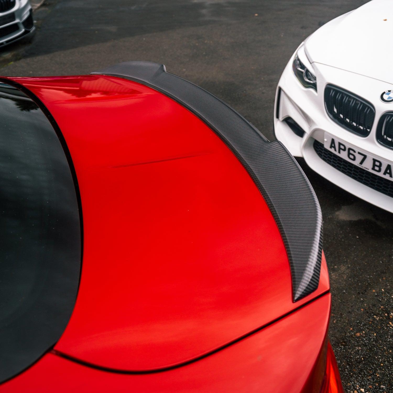 MHC+ BMW M4 CS Style Rear Spoiler In Pre Preg Carbon Fibre (F82)-CCO