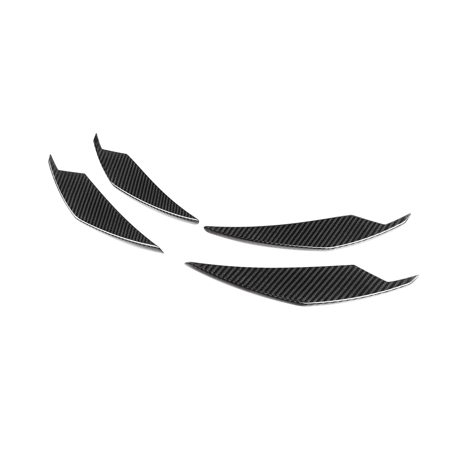 MHC+ BMW M3/M4 AC Style Canards In Pre Preg Carbon Fibre (G80/G81/G82/G83)-CCO