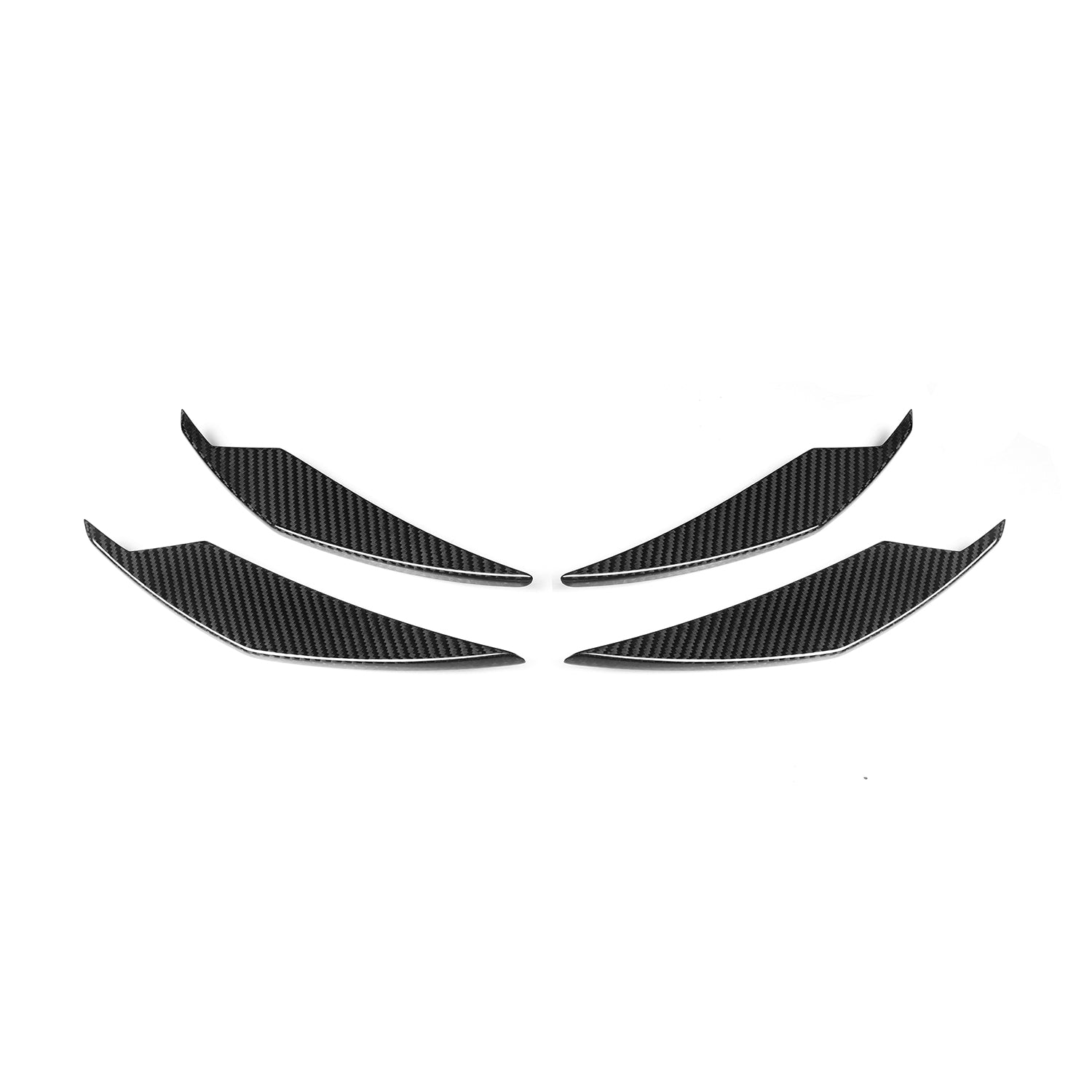 MHC+ BMW M3/M4 AC Style Canards In Pre Preg Carbon Fibre (G80/G81/G82/G83)-CCO