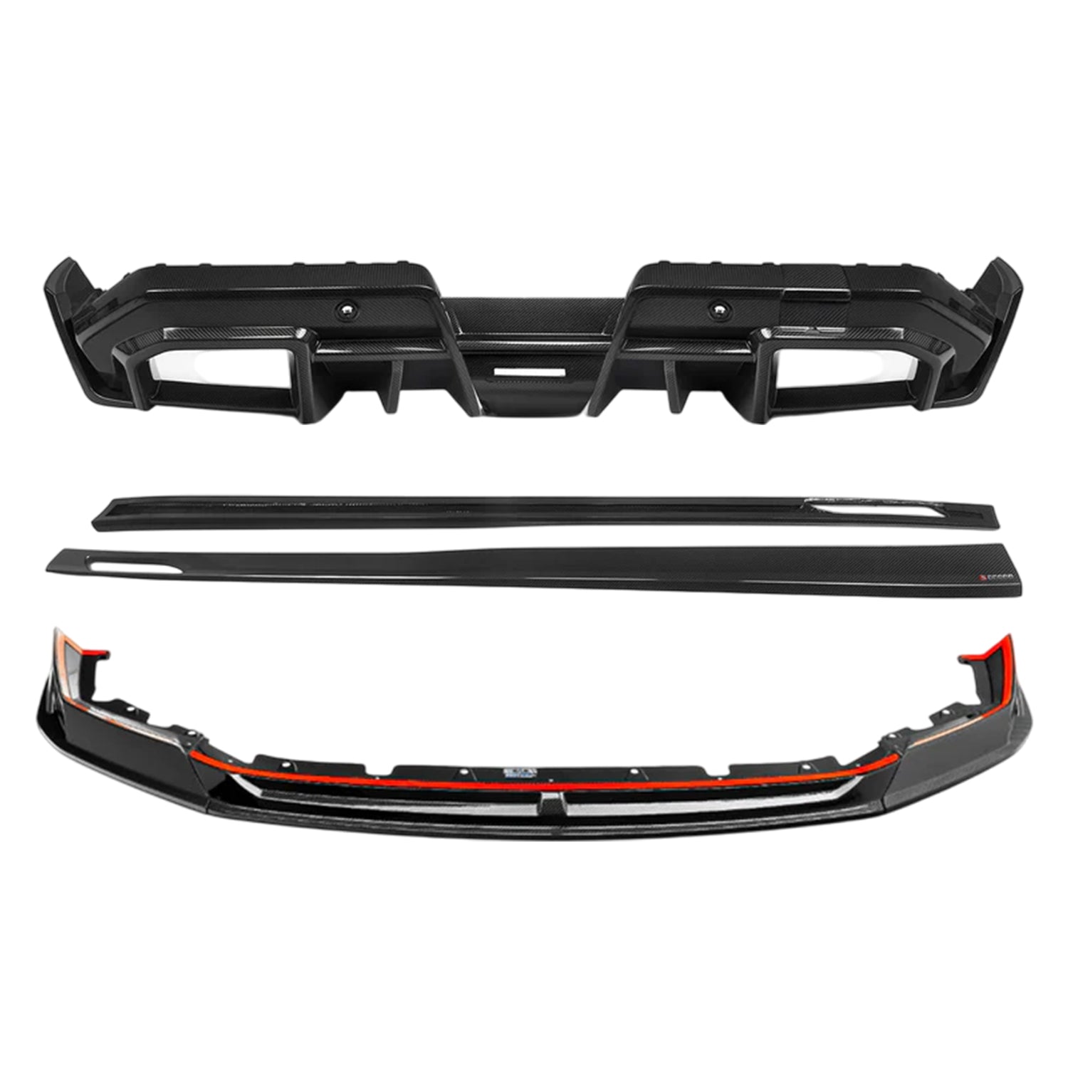 MHC LDN x SooQoo BMW G90 & G99 M5 Carbon Fibre Lower Body Kit-CCO