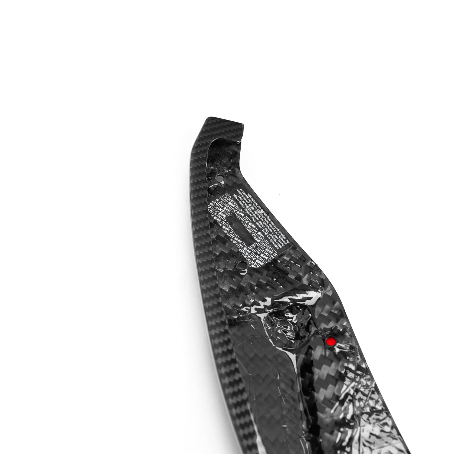 MHC+ BMW M3/M4 Performance Style Front Splitter Without Duct Covers In Gloss Pre Preg Carbon Fibre (F80/F82/F83)-CCO