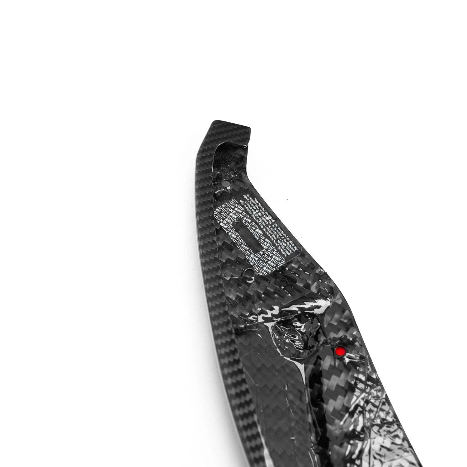 MHC+ BMW M3/M4 Performance Style Front Splitter Without Duct Covers In Gloss Pre Preg Carbon Fibre (F80/F82/F83)-CCO