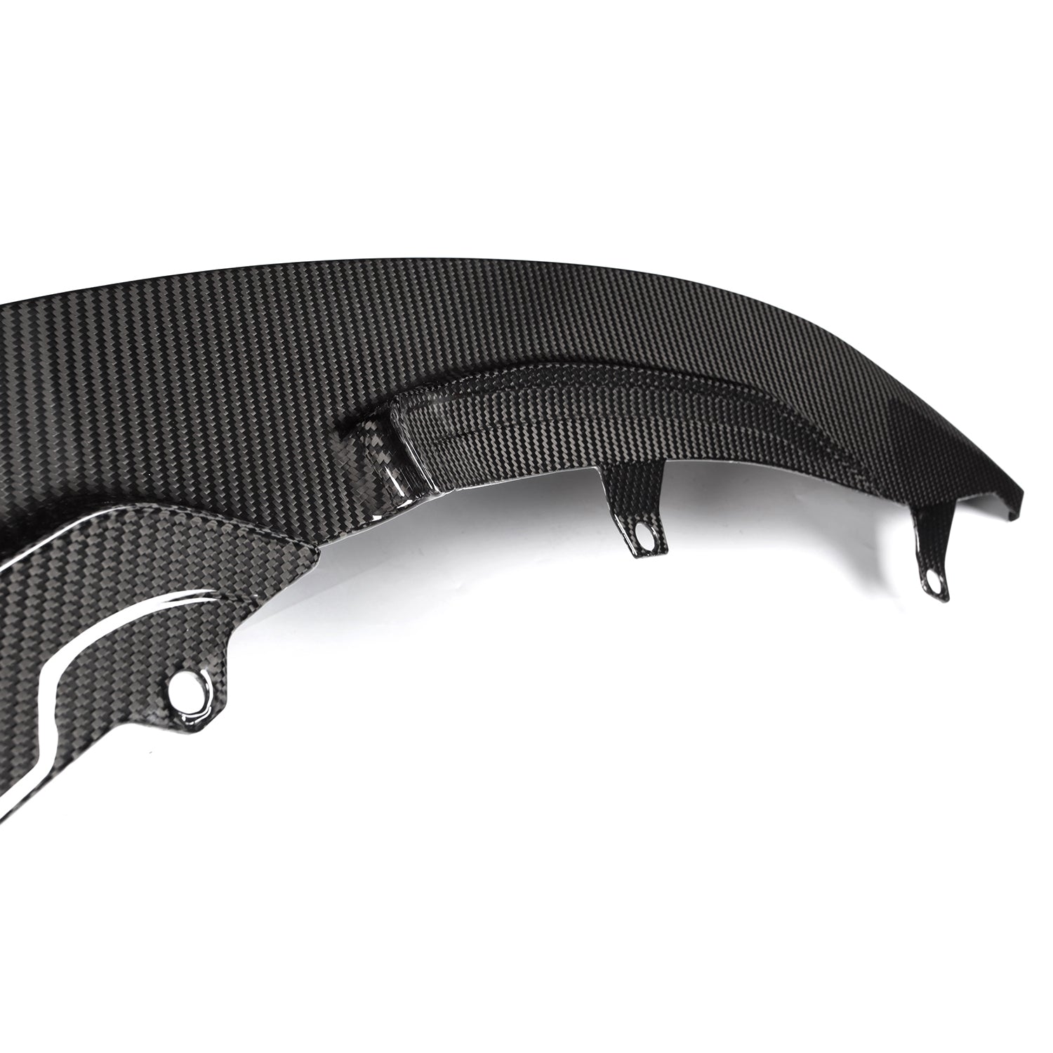 MHC+ BMW M3/M4 GT Style Front Splitter In Gloss Pre Preg Carbon Fibre (F80/F82/F83)-CCO