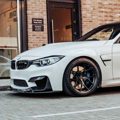 MHC+ BMW M3/M4 GT Style Front Splitter In Gloss Pre Preg Carbon Fibre (F80/F82/F83)-CCO