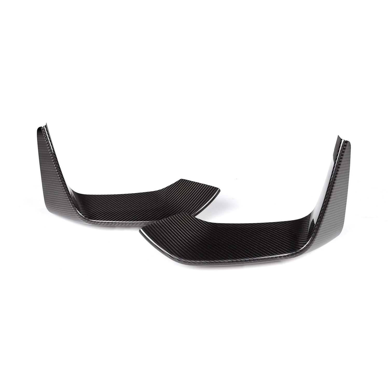 MHC+ BMW M3/M4 Front Duct Covers In Pre Preg Carbon Fibre (F80/F82/F83)-CCO