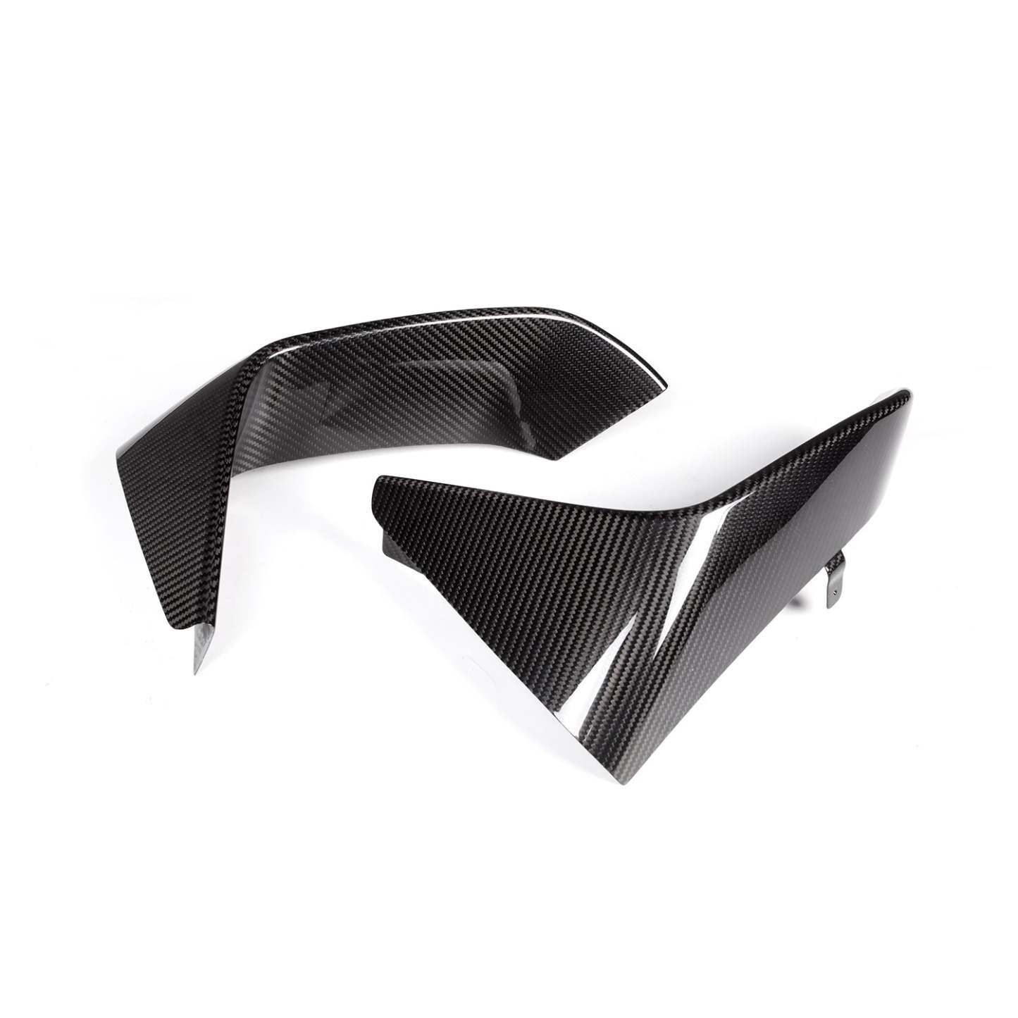MHC+ BMW M3/M4 Front Duct Covers In Pre Preg Carbon Fibre (F80/F82/F83)-CCO