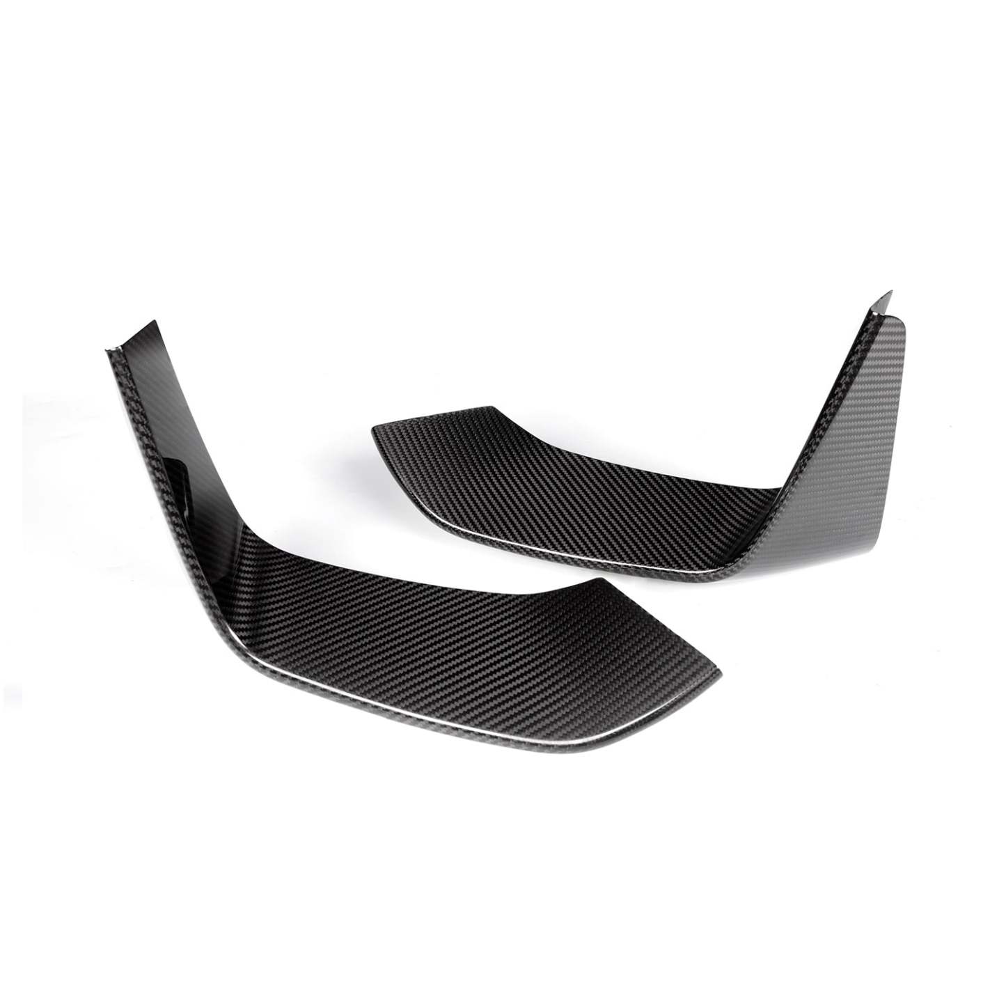 MHC+ BMW M3/M4 Front Duct Covers In Pre Preg Carbon Fibre (F80/F82/F83)-CCO