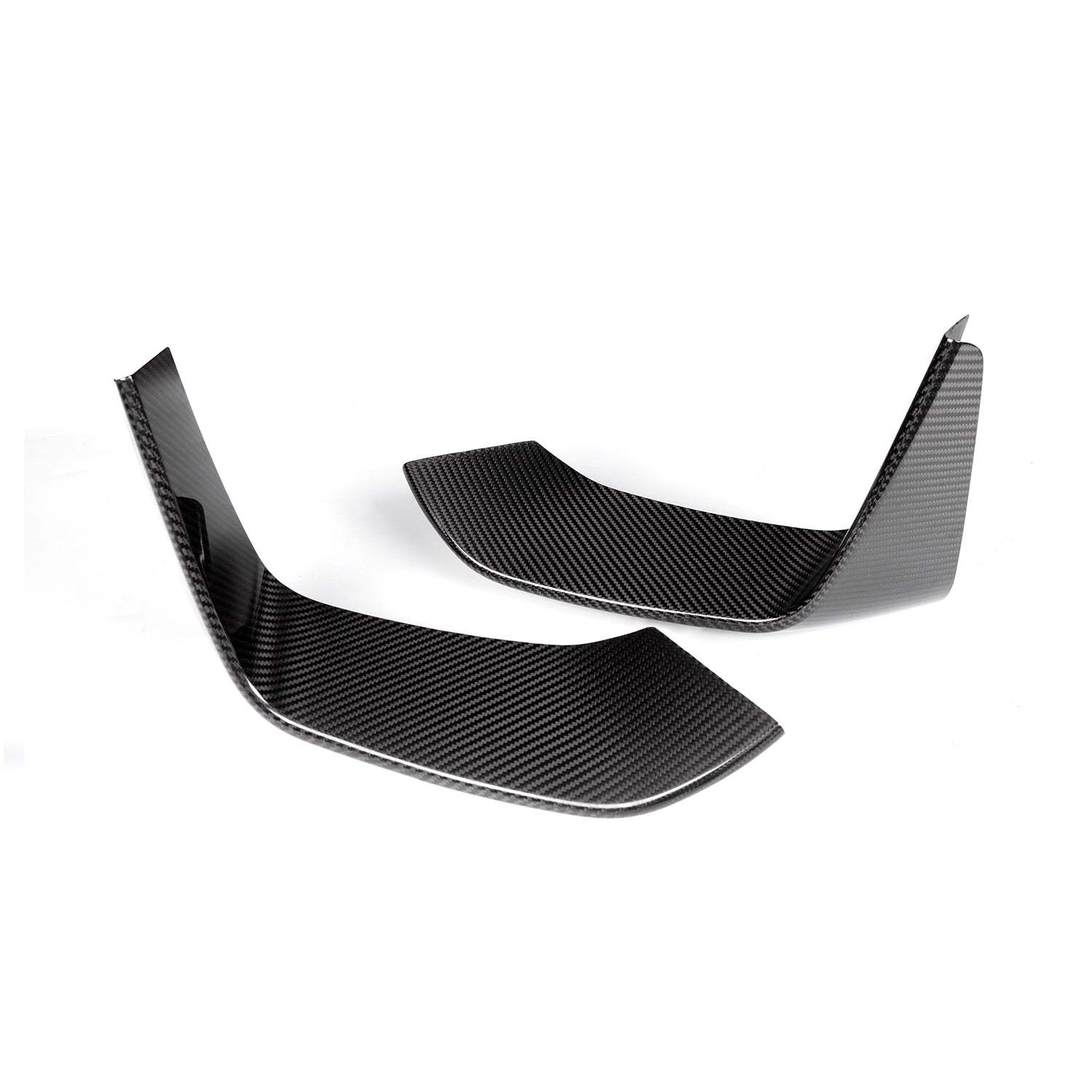 MHC+ BMW M3/M4 Front Duct Covers In Pre Preg Carbon Fibre (F80/F82/F83)-CCO