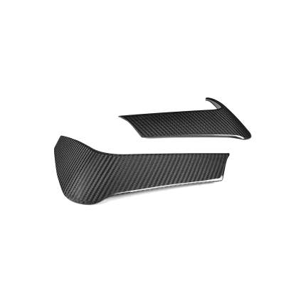 MHC+ BMW M3/M4 Rear Bumper Inserts In Gloss Pre Preg Carbon Fibre (F80/F82/F83)-CCO