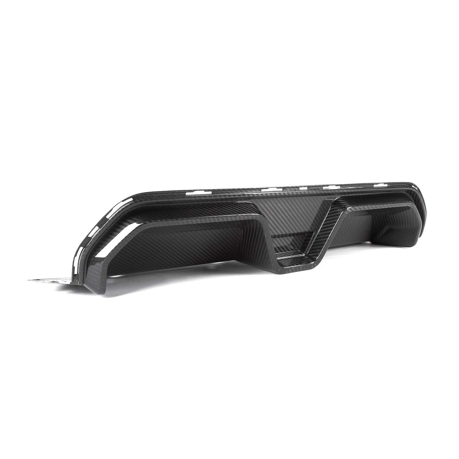 MHC+ BMW M5 LCI CS Style Rear Diffuser In Pre Preg Gloss Carbon Fibre (F90)-CCO