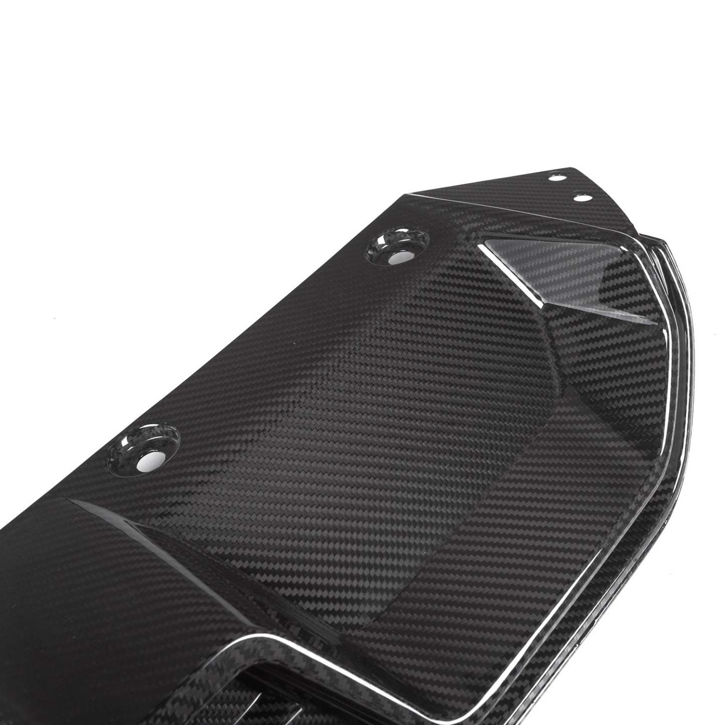 MHC+ BMW M5 LCI CS Style Rear Diffuser In Pre Preg Gloss Carbon Fibre (F90)-CCO