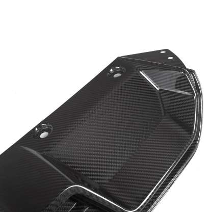 MHC+ BMW M5 LCI CS Style Rear Diffuser In Pre Preg Gloss Carbon Fibre (F90)-CCO