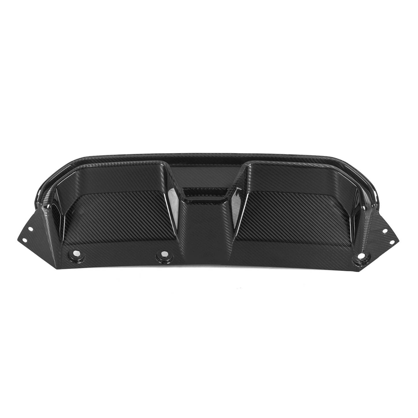 MHC+ BMW M5 LCI CS Style Rear Diffuser In Pre Preg Gloss Carbon Fibre (F90)-CCO