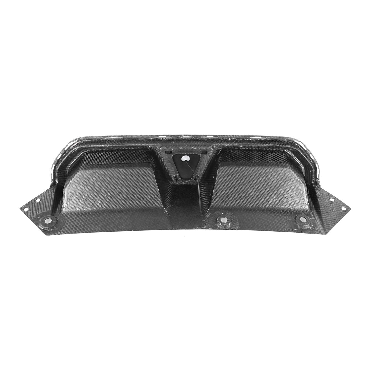 MHC+ BMW M5 LCI CS Style Rear Diffuser With LED In Pre Preg Gloss Carbon Fibre (F90)-CCO