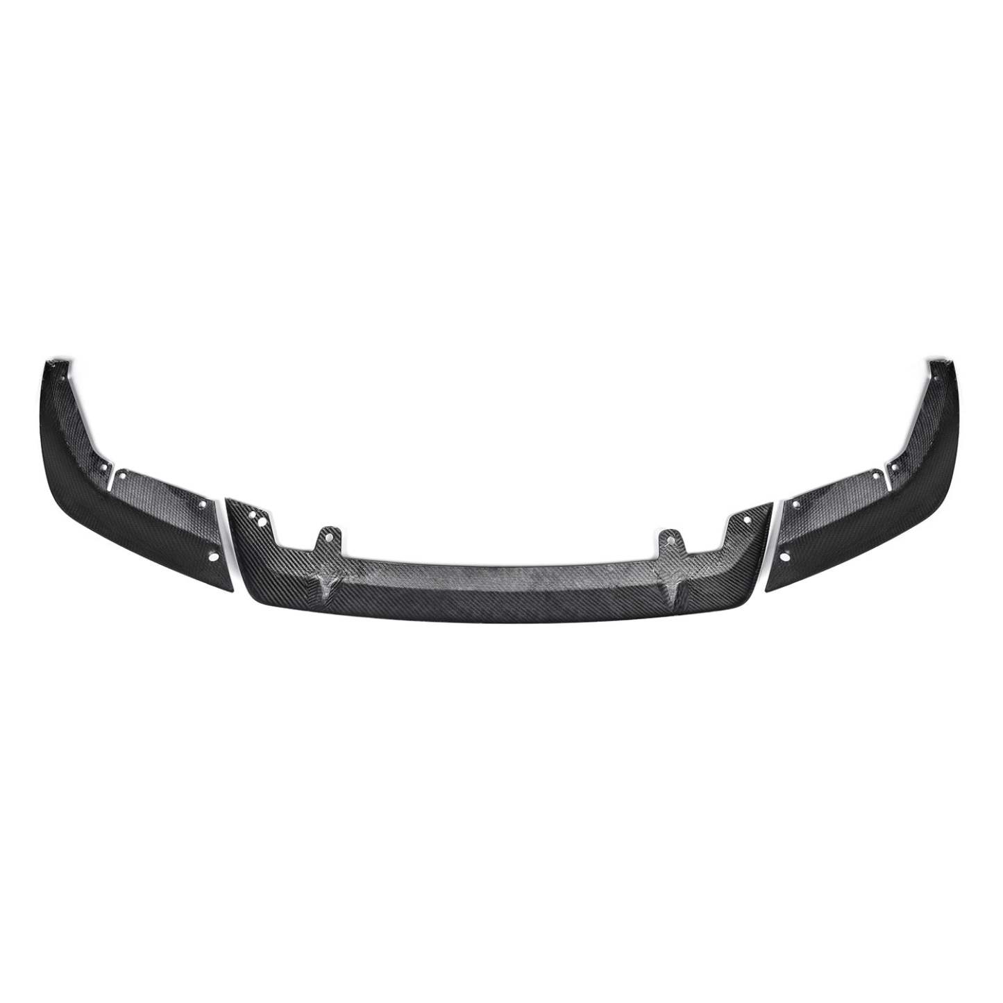 MHC+ BMW M5 F90 LCI Performance Front Splitter In Pre Preg Gloss Carbon Fibre (F90)-CCO
